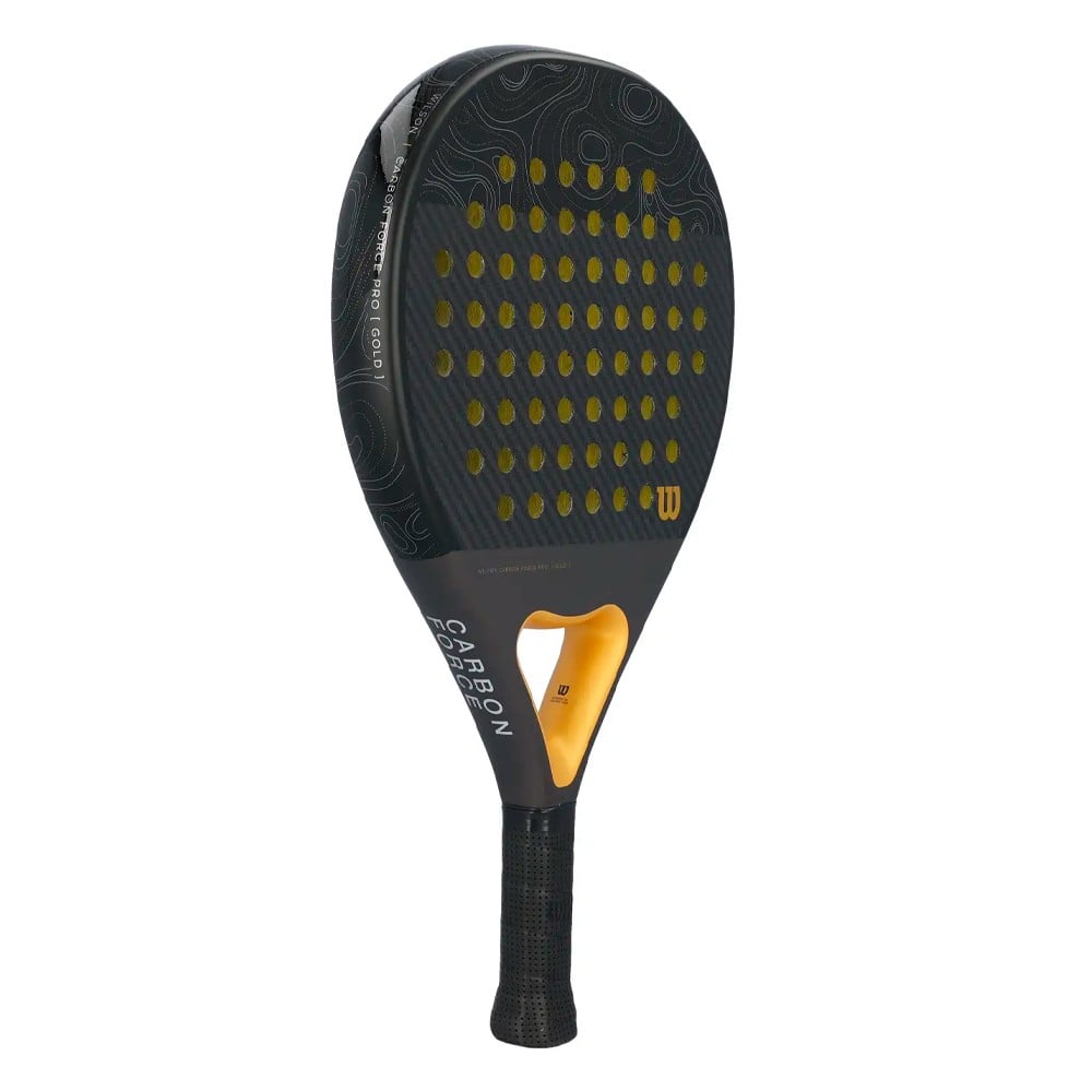 Pala de pádel WILSON CARBON Force PRO Gold