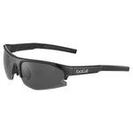 Gafas de sol de tenis Bolt S 2.0 negras brillantes y TNS