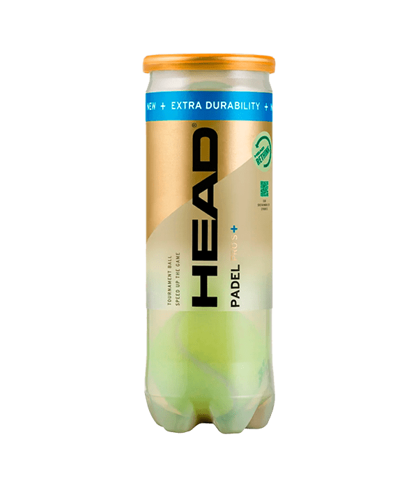 Lata de pelotas HEAD Padel Pro S+ 2024/2025