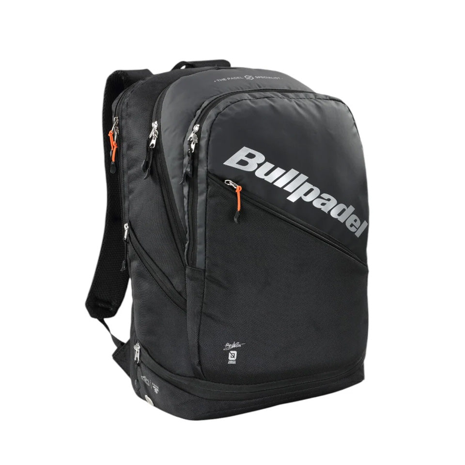 Mochila BULLPADEL BPM HACK Negra 2025 PAQUITO NAVARRO