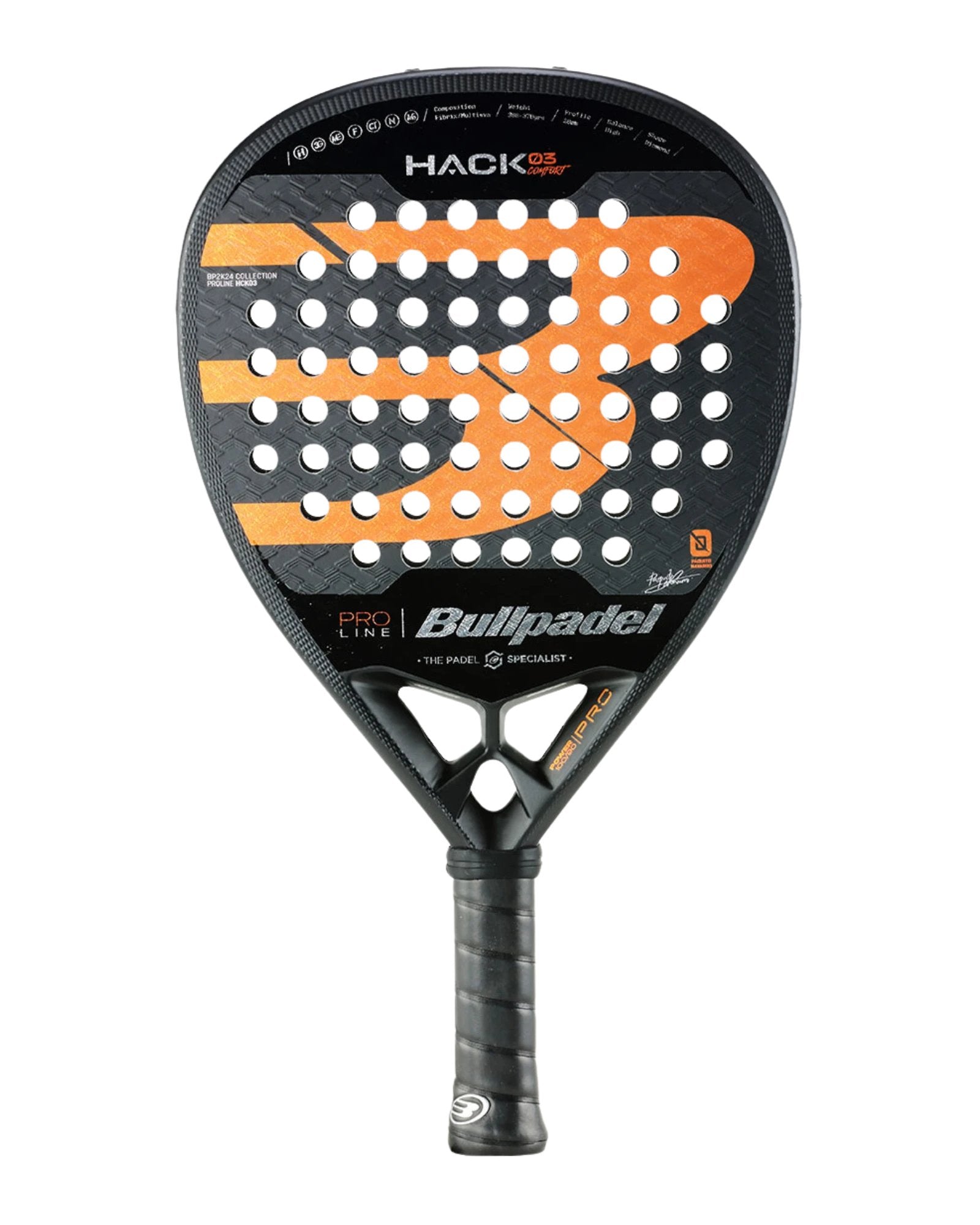 Pala de pádel Bullpadel Hack 03 Comfort 2024