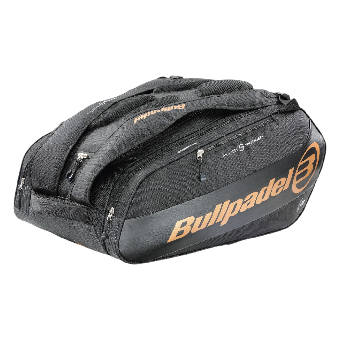 Paletero BULLPADEL VERTEX 2025 Negro JUAN TELLO