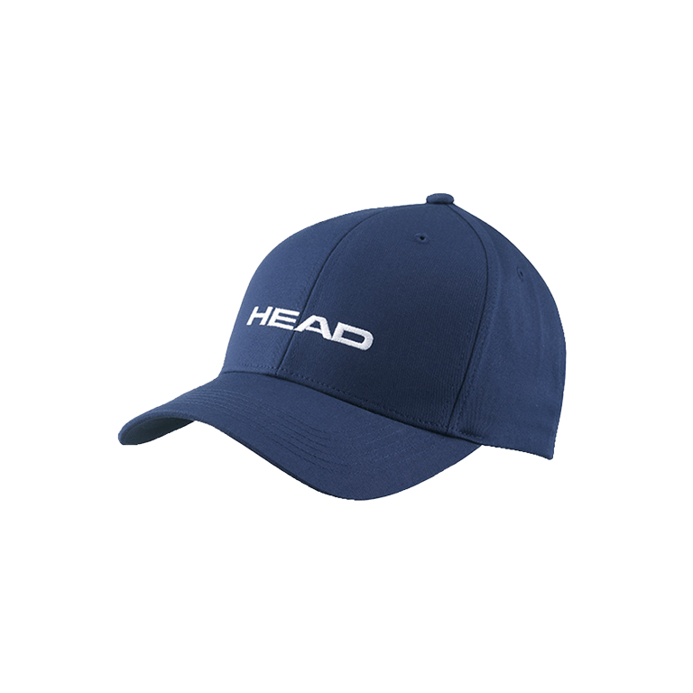 Gorra azul marino promocional de HEAD