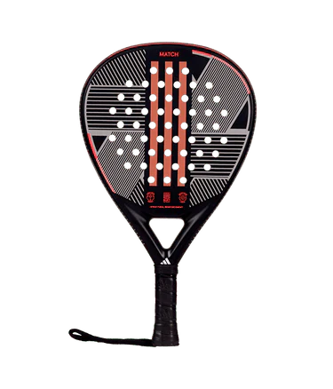 Pala de pádel Adidas MATCH 3.3 Negro/Rojo 2024